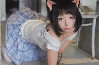 Maruemon(마루에몽)的红丝绒女仆系列–原图居然比我的床单还丝滑？