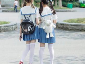 森萝财团 - 如果白丝学妹会说话，她一定会说‘没错，我就是你心中的小仙女’——甜米给你准备的照片！