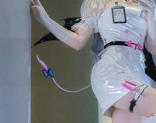 樱梨梨和她的皮衣——私房美图，果然要有点小叛逆！