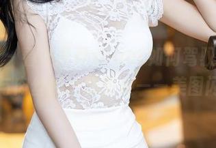 语画界 - 看杨晨晨sugar如何驾驭白色吊裙与肉丝的微妙关系——美图闪现